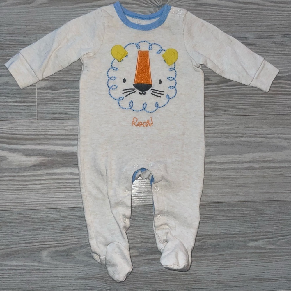 Sterling Baby Boys 3-Month Sleep and Play Sleeper
